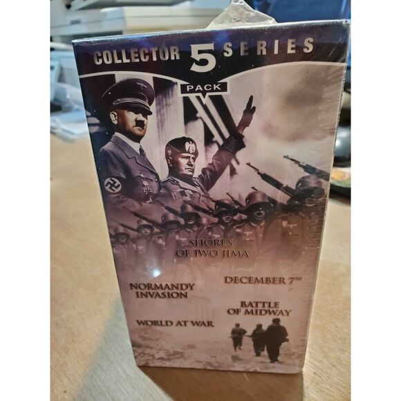 WW II Greatest Battles 5pc VHS Box Set VHS new - Picture 2 of 4